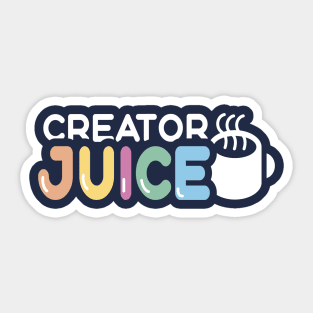 Creator Juice! Sticker